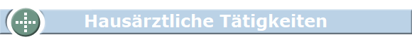 Hausrztliche Ttigkeiten